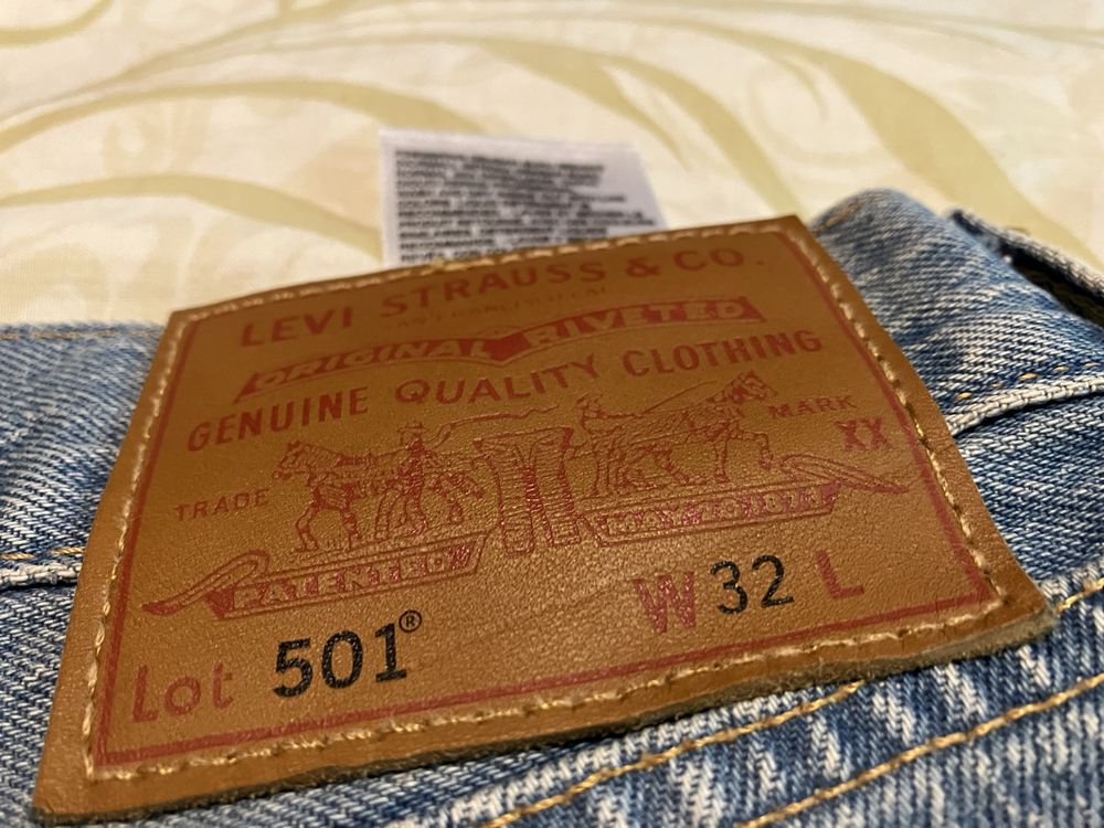 Levis 501 къси панталони мъжки Нови