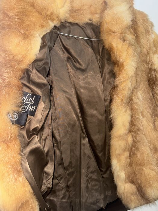 Blana naturala de vulpe rosie