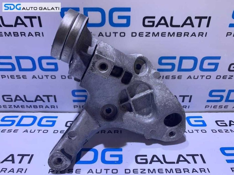 Suport Accesorii Compresor AC Clima cu Rola Intinzatoare Audi A3 8P 1.6 FSI BAG BLP BLF 2004 - 2008 Cod 1K0260885B [MA0245]