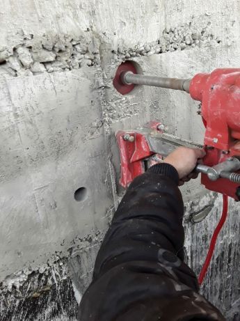 Алмазное сверление,бурим,бурение отверстий бетон, кирпич, стена, пол.