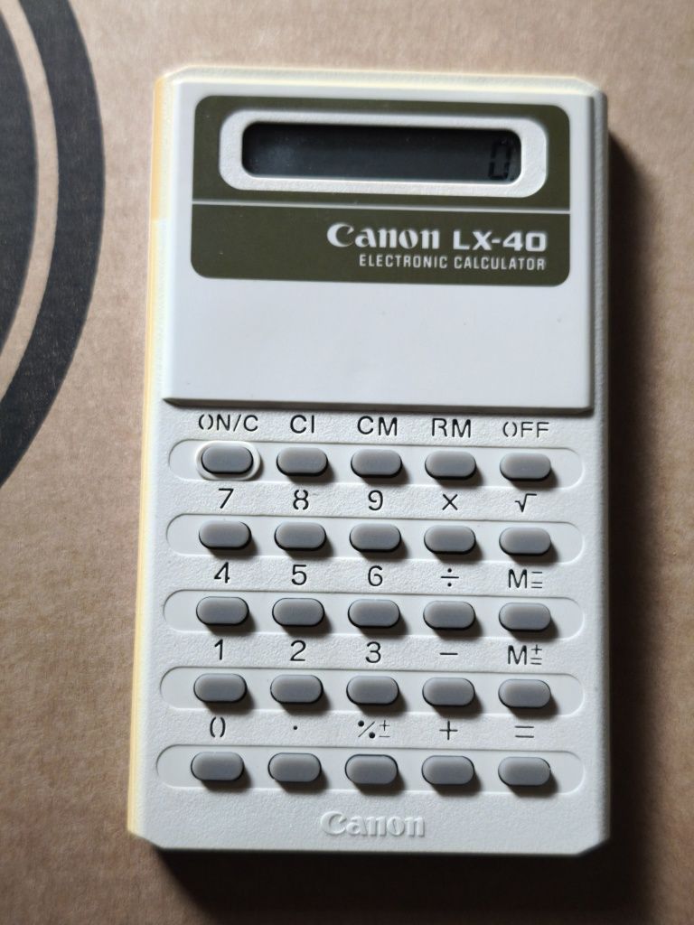 Calculator Canon LX-40 Vintage Colectie Impecabil