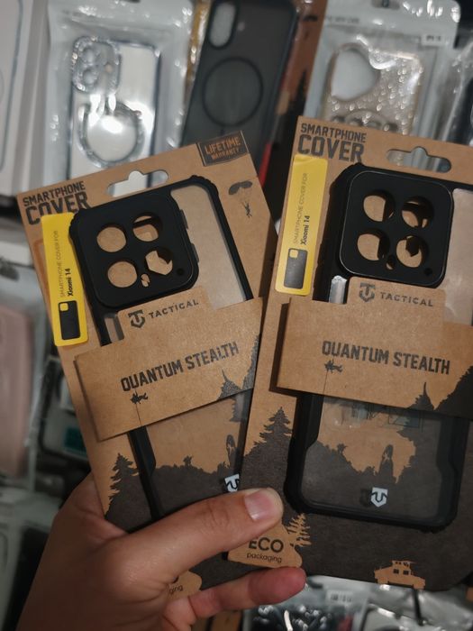 Намалени!Tactical Quantum Stealth гръб за Xiaomi 14