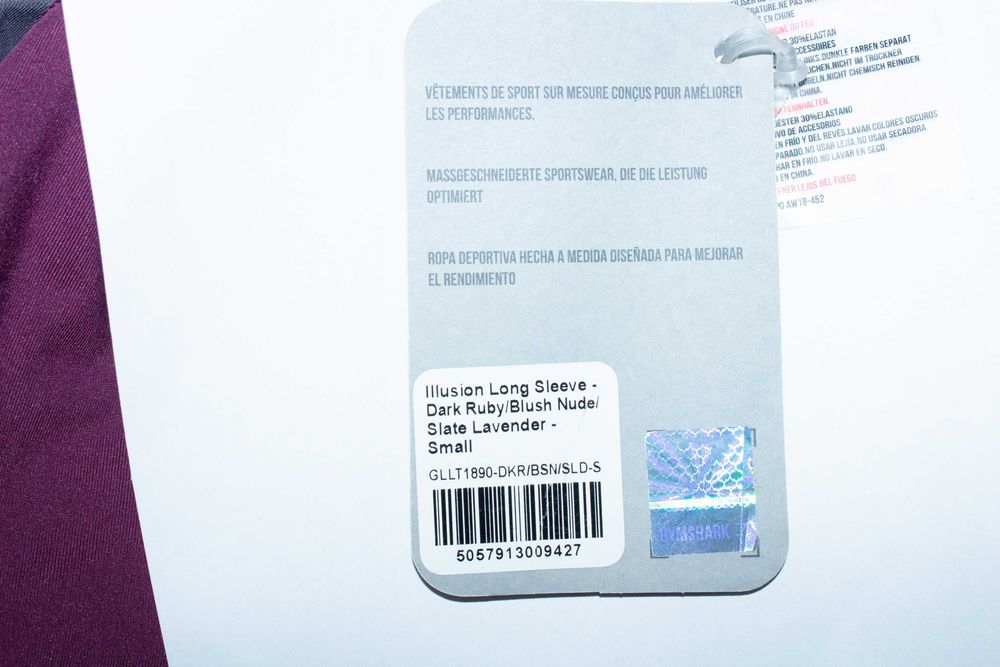 Gymshark дамска спортна блуза за бягане, фитнес, спорт S нова