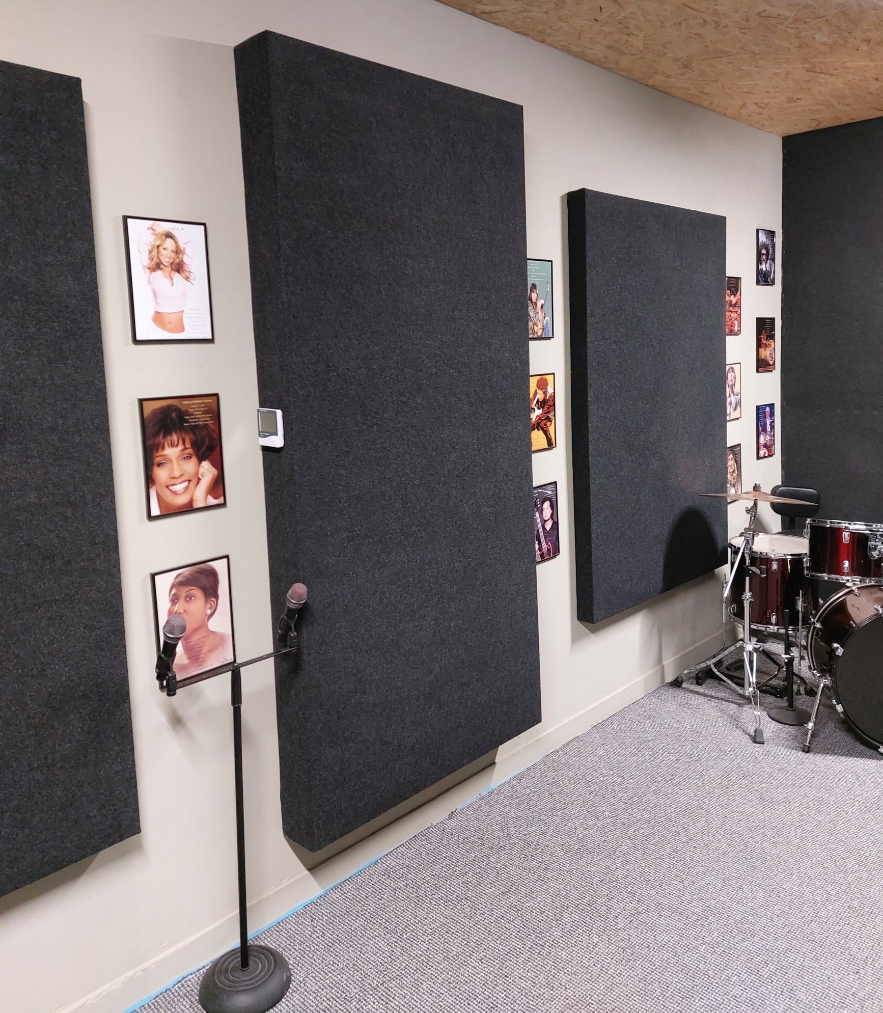 Panouri acustice studio audio record