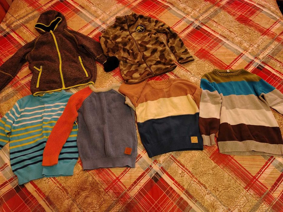 Детски зимни дрехи 122см