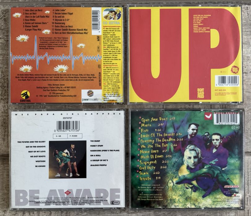Cd-uri eurodance/italo-disco/pop