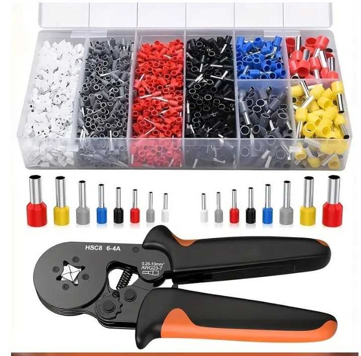Клещи за кримпване / кримпиранеа кабели HSC8  0.25 - 10mm