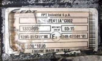 Motor Tector 5 F4AFE411A pentru camion Iveco - Piese de motor Iveco