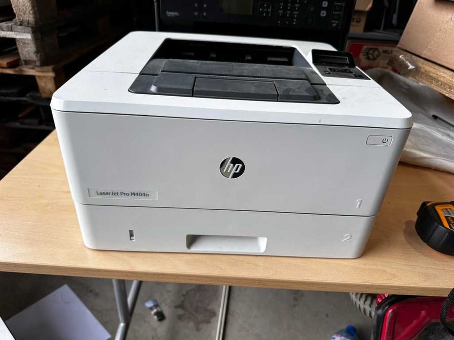 Лазерен принтер HP LaserJet Pro M404n – тестван, напълно работещ