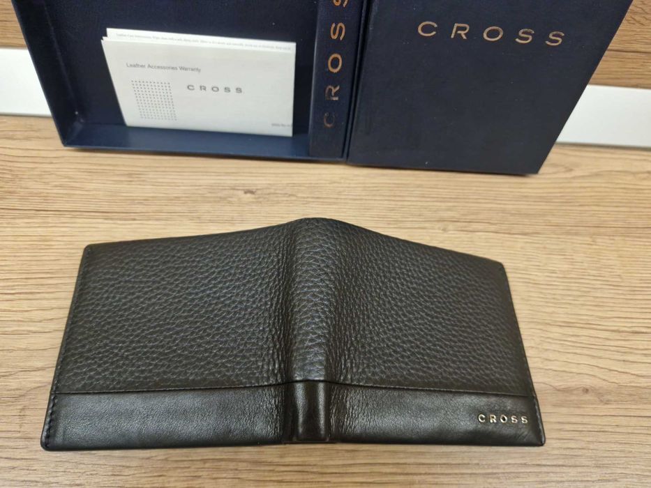 Мъжко кожено портмоне/портфейл Cross