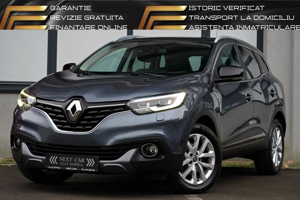 Renault Kadjar GARANTIE*REVIZIE*DISTRIBUTIE*Bose Edition*130Cp*Piele*Navi*Led*Camera*