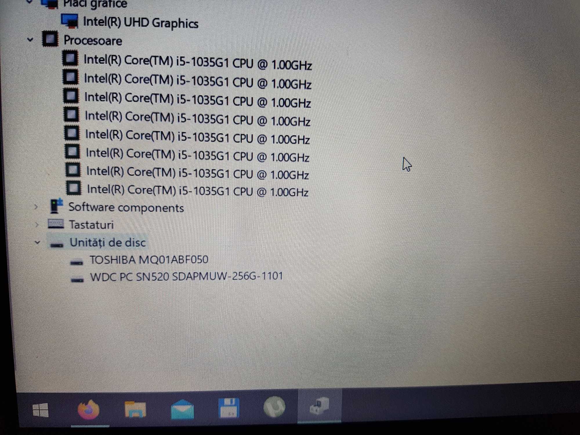 Laptop Lenovo V15-IIL Model 82C5 i5-1035G1 Gen 10
