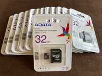 ADATA 32 GB,  HIKSEMI 64/ 128 GB V30
