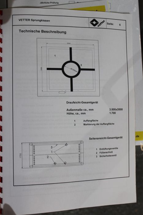 Saltea salvare Germania  pompieri Psi  - autospeciala pompieri -