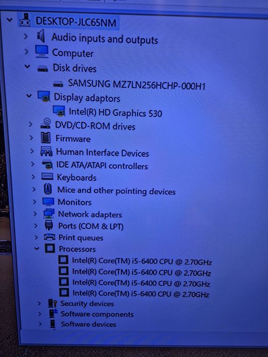 Sistem desktop Lenovo i5 ssd ddr4 unitate pc