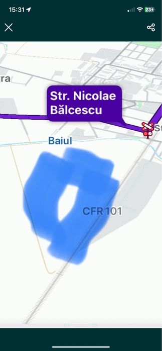 Teren 18000 m2 titu jud .dambovita langa groapa de gunoi