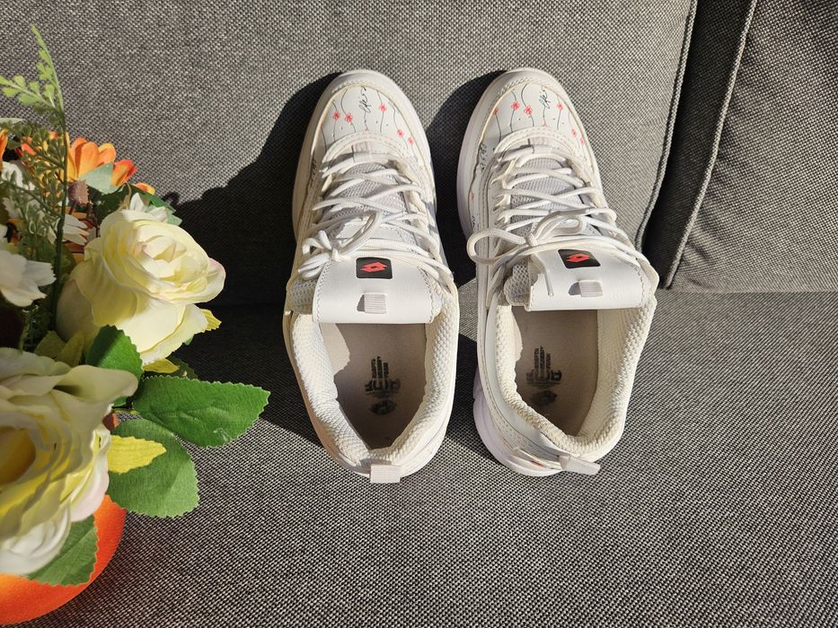 Pantofi sport, Lotto Love, alb, numarul 38.5