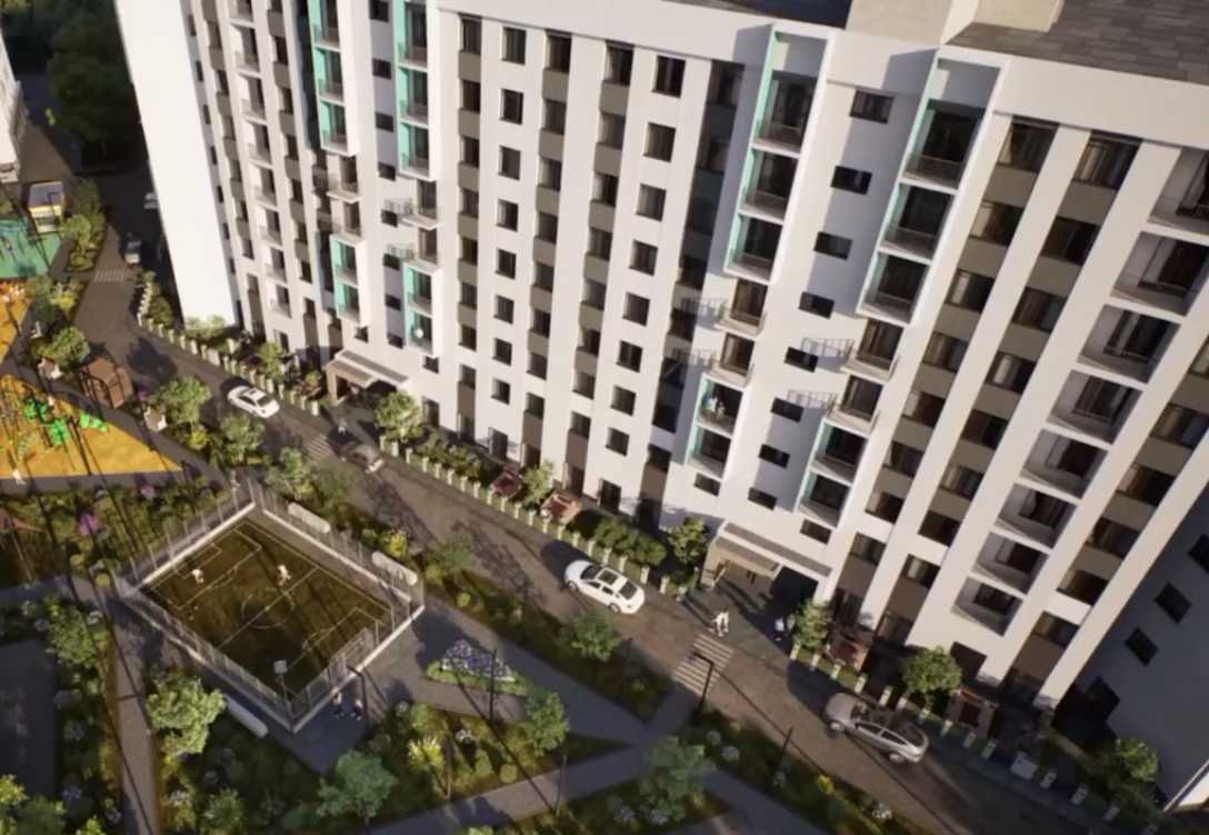 ЖК Fayzli hayot. 2-комнатная, 61 м². г. Ташкент, ТРЦ "Компас"