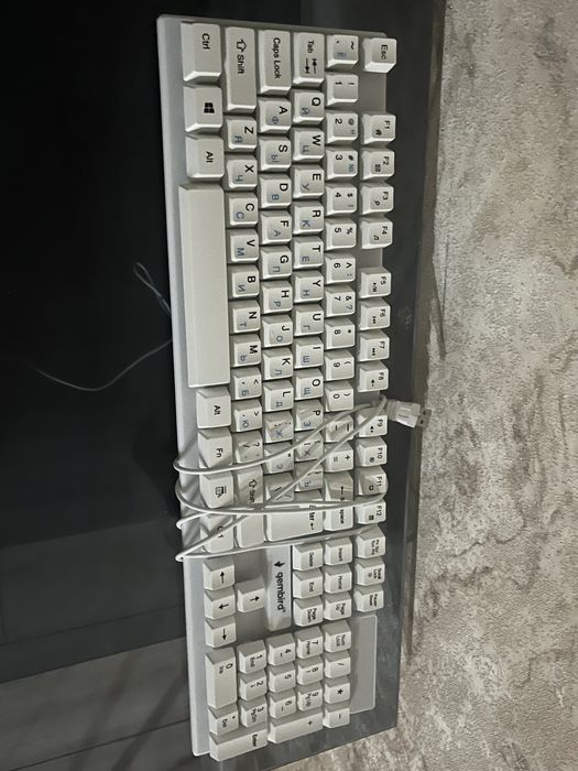 игровая мембранная клавитура с RGB подсветкой