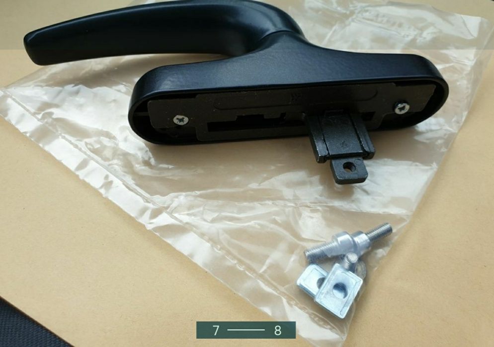 Maner geam cremon aluminiu