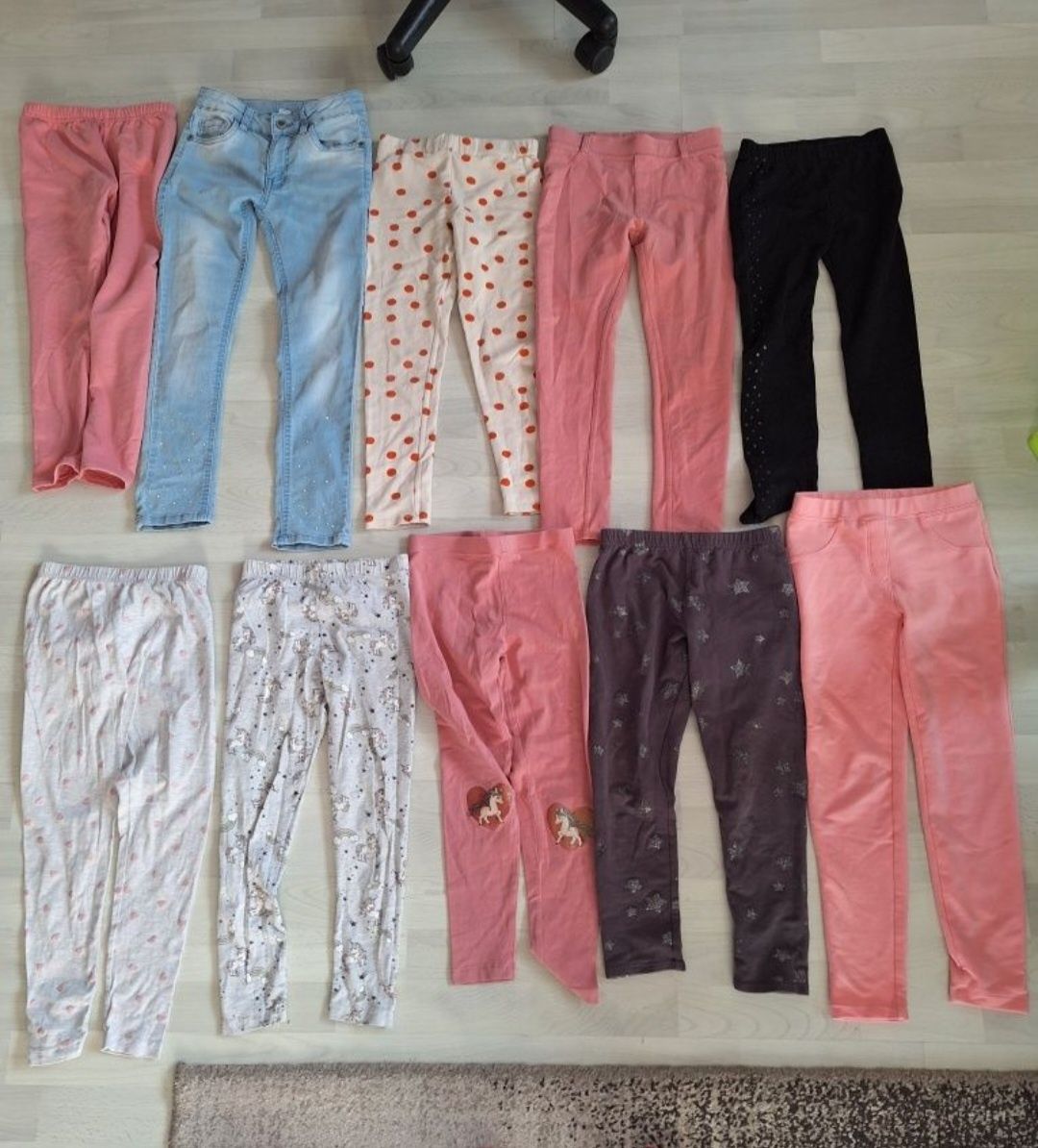 Rochițe bluze pantaloni mar122/128 H&M