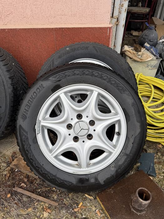 15 цола 5х115 джанти със зимни гуми за Мерцедес