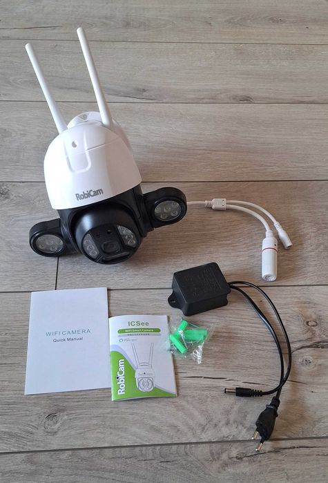 RobiCam WiFi Smart Camera iCsee 4MP ULTRA HD