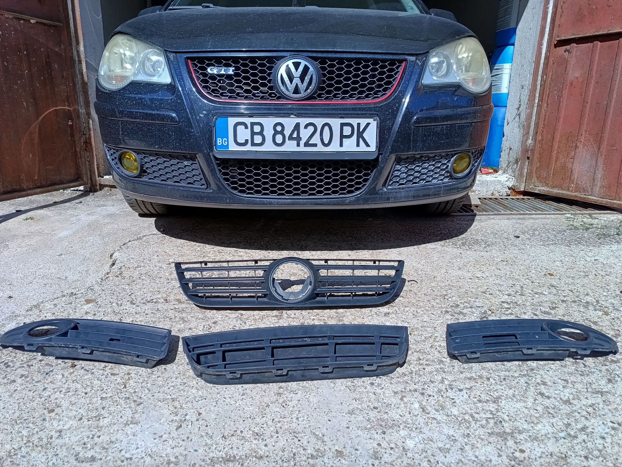 Решетки за VW Polo Фолксваген Поло 2008г