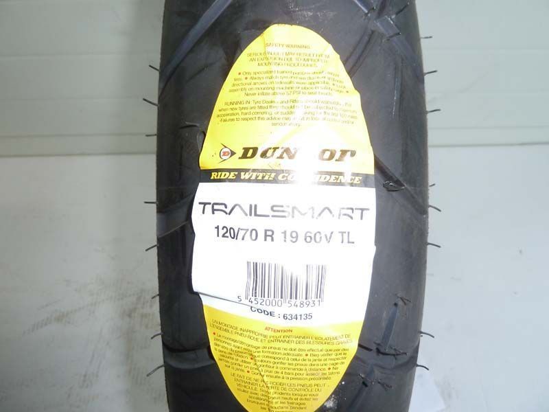 Мото гума 120/70-19 dunlop trailsmart f 60v