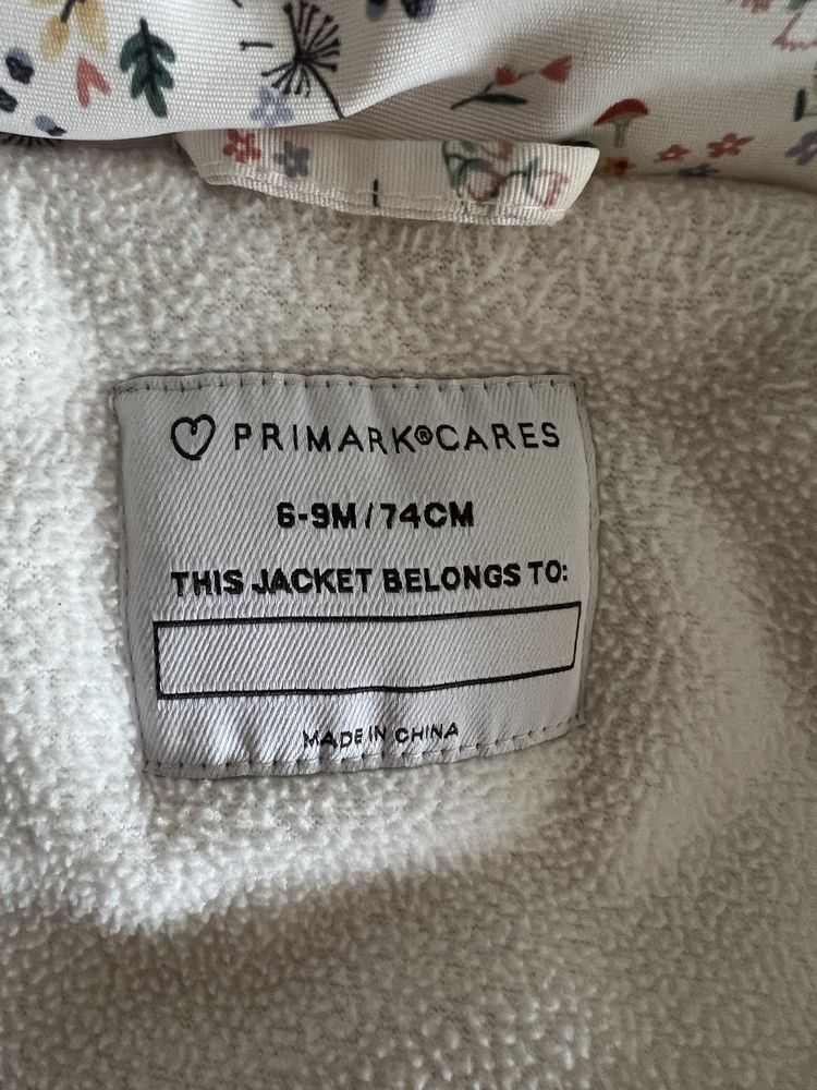 Зимно яке Primark, 74 см.