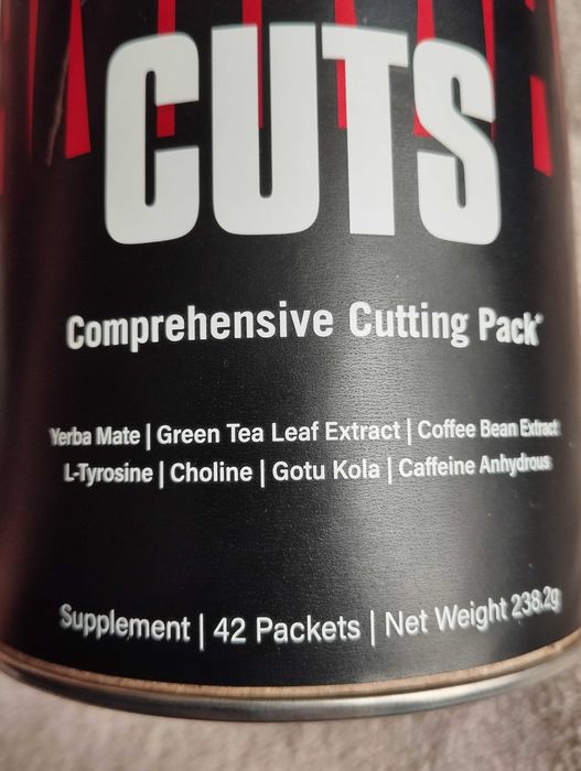 Фетбърнър Animal cuts 42 дози 90 лв.