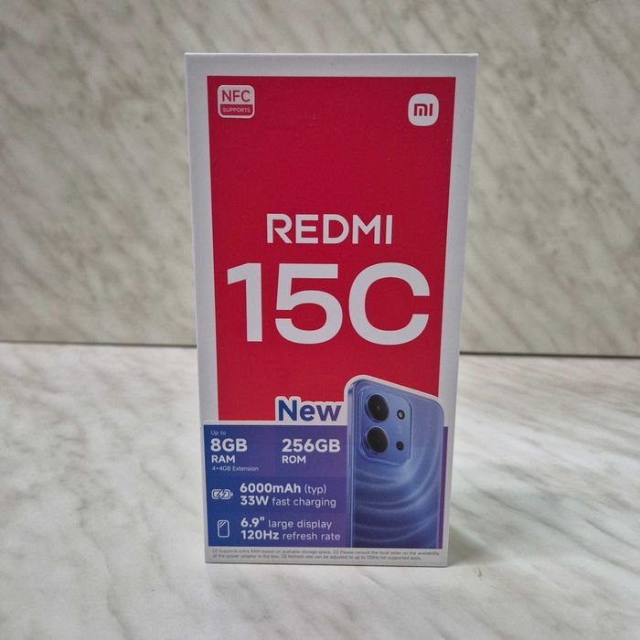 Telefon Redmi 15C 256gb 4gb ram Negru SIGILAT Zeus Amanet Rahova 33996