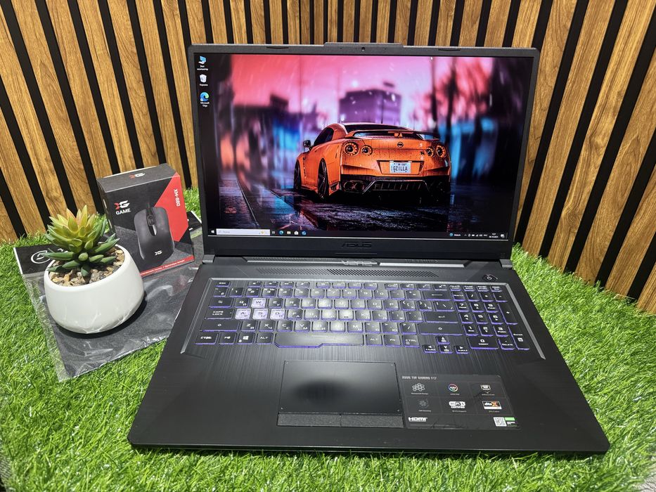 Мощный Игровой Ноутбук Asus Tuf Gaming F17 Core i5-10|Ram8|GTX1650Ti|
