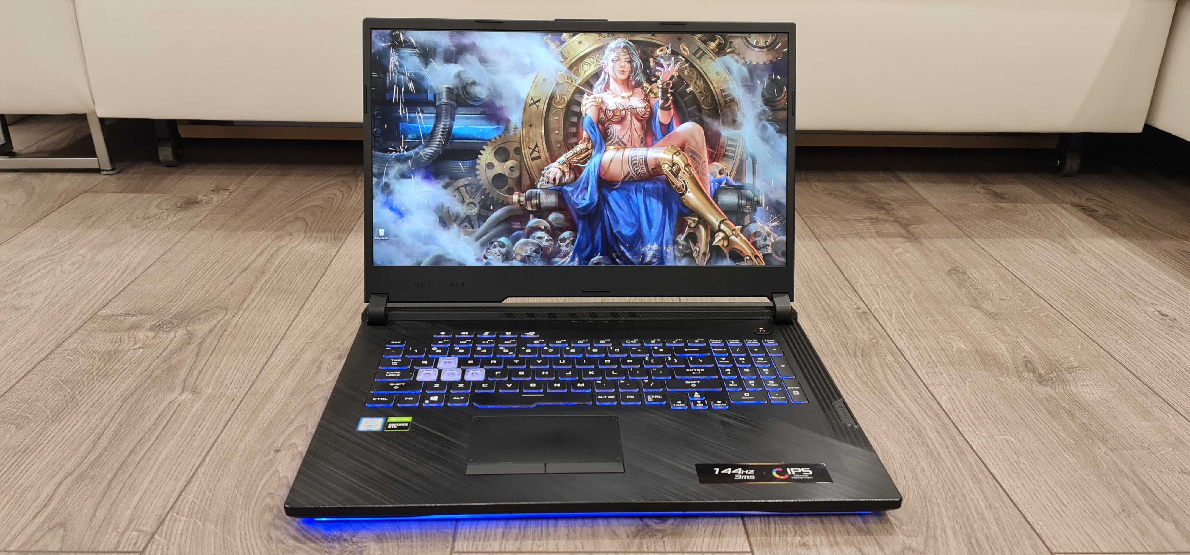 Laptop gaming Asus Strix, intel core i7-9750H ,video nvidia, 16 gb ram