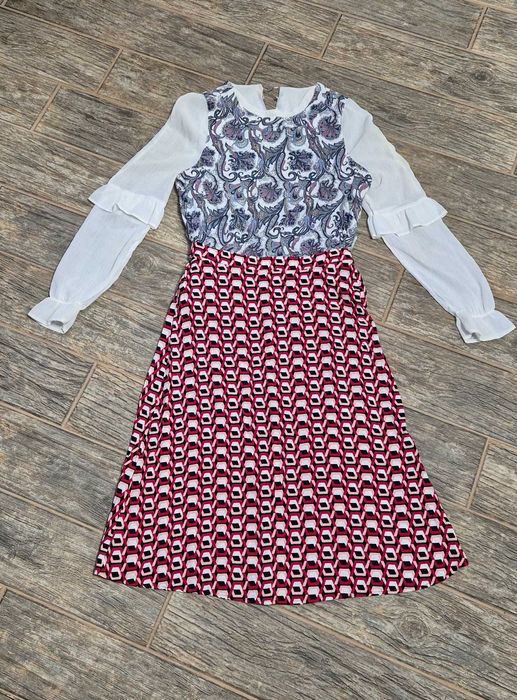 Fusta midi eleganta L