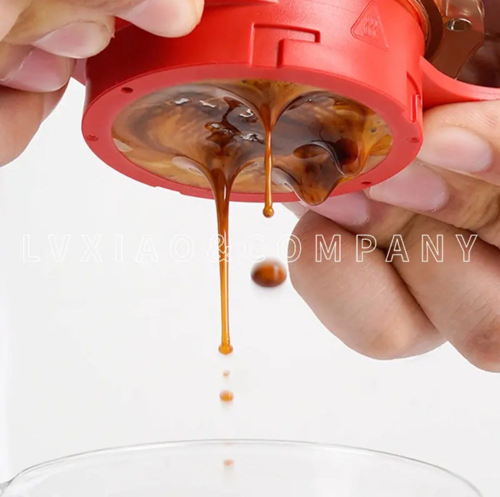 Ручная эспрессо кофеварка, Кофе-Пресс Cafflano Kompresso  (60 мл)