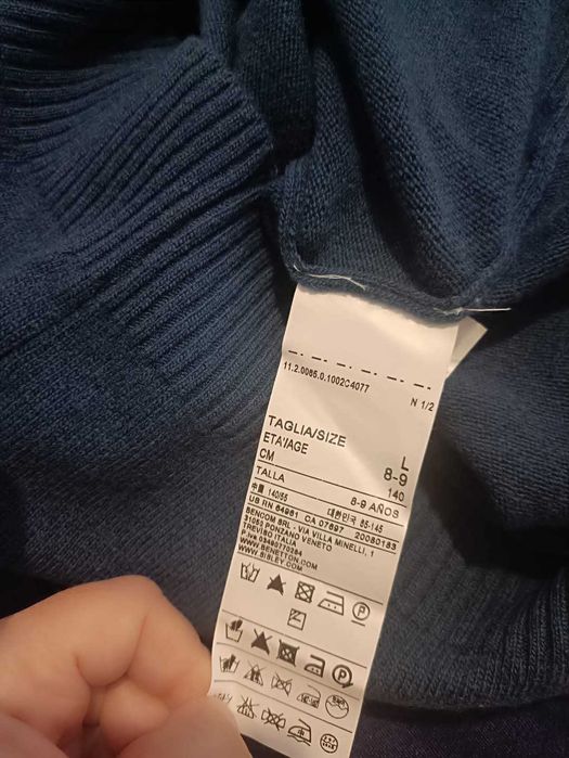 Vestă din lână Benetton