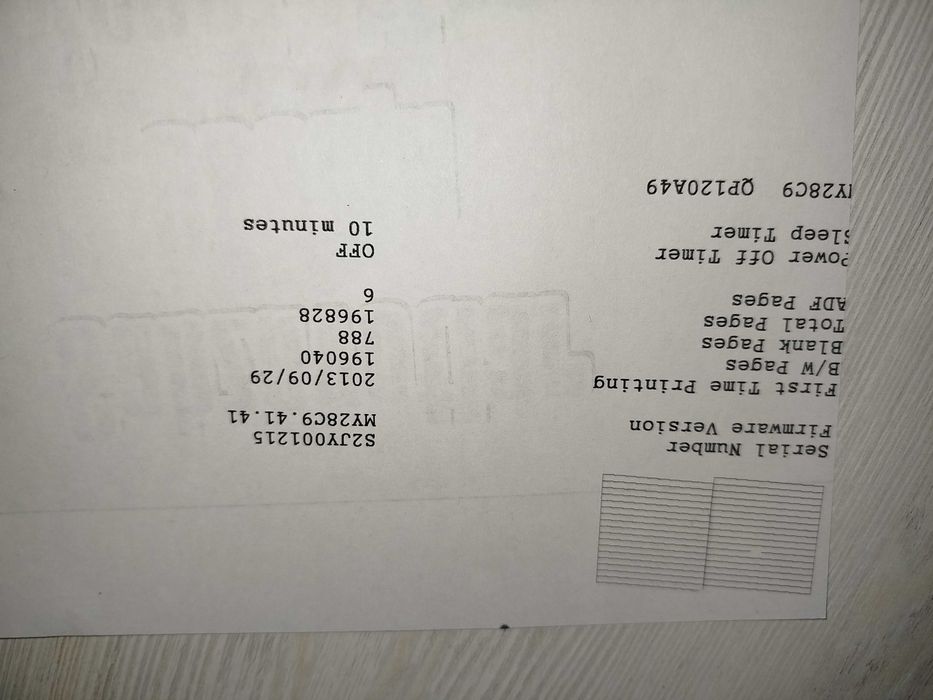 Epson M200 Printer skaner kopiya