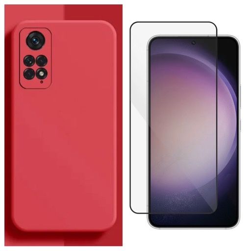 Xiaomi Redmi Note 10/11/12 PRO Husa Premiu Case Silicon + Folie Sticla