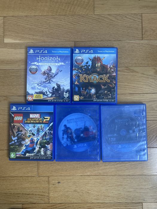 Диски на Ps4 в отличном состояние