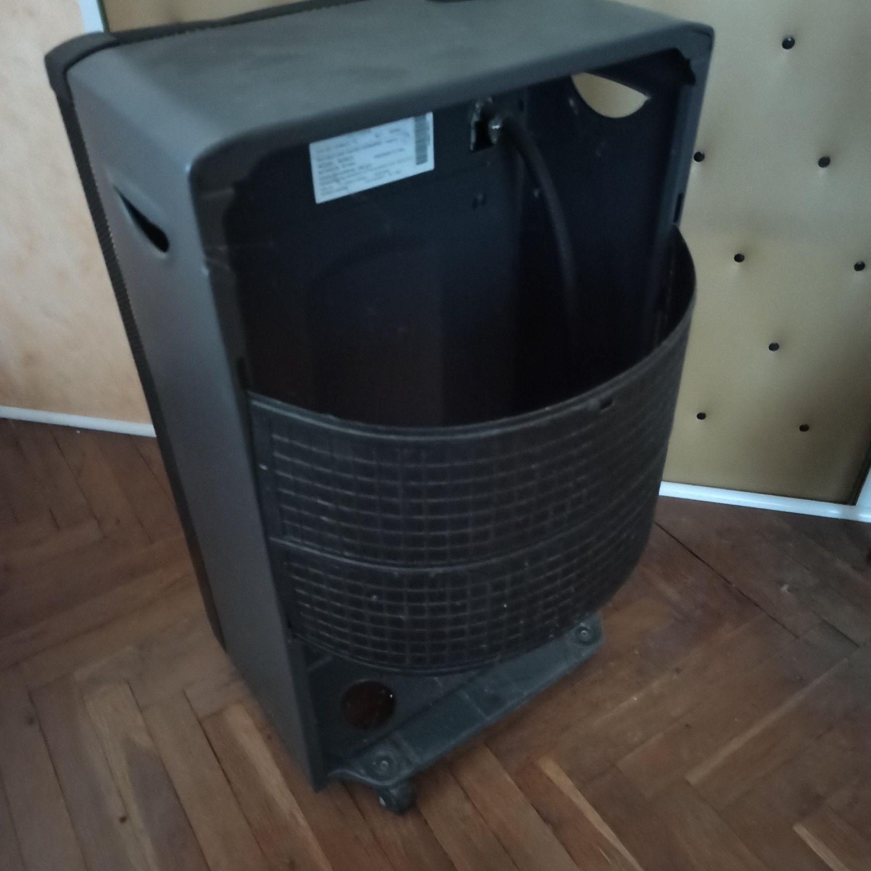 Отопляема печка на газ