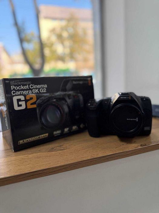 Видеокамера Blacmagic G2/6K/Kaspi 0-0-12/ТехноАлтын/К/т:2-127