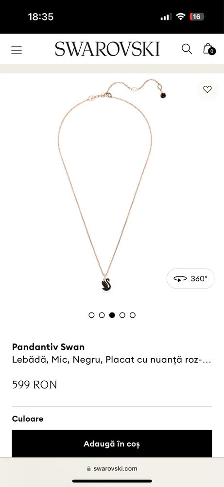 Colier Swarovski