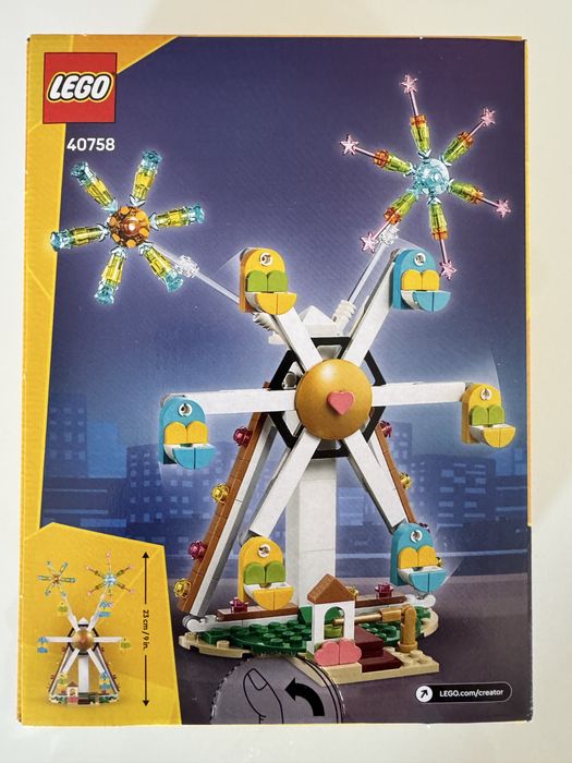 Lego Celebration Ferris Wheel with Fireworks40758 [Original] [Sigilat]