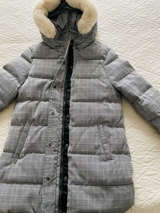 Пухено яке за момиче Massimo dutti 166 cm