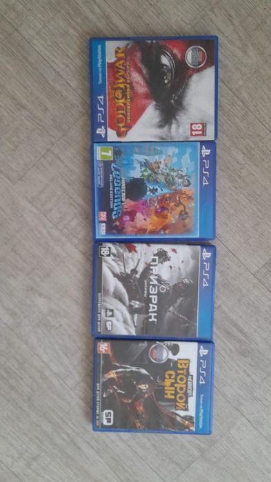 Обмен игр на PS4