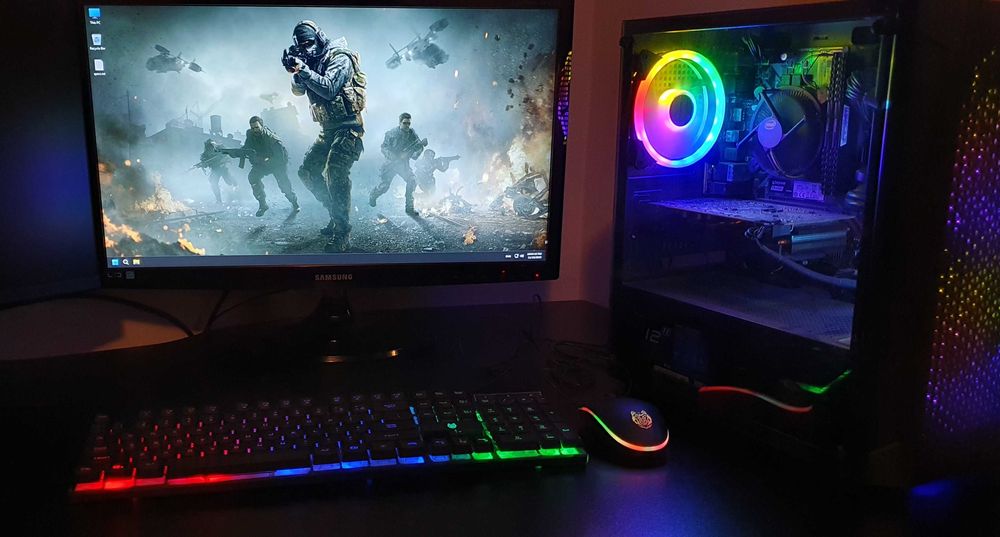 Pc gaming i5-9400F 2.9Ghz, 16gb ram, GTX 1660-6gb, ssd + hdd, gigabyte