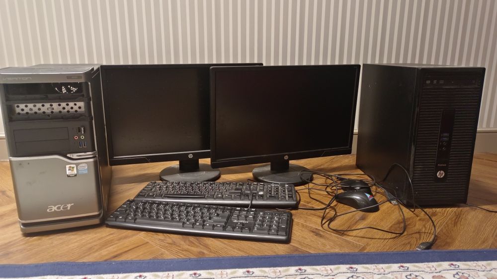 Продается 2 комплекта офисных компьютеров