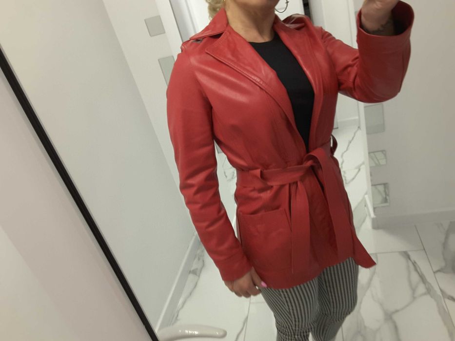 Сако естествена кожа