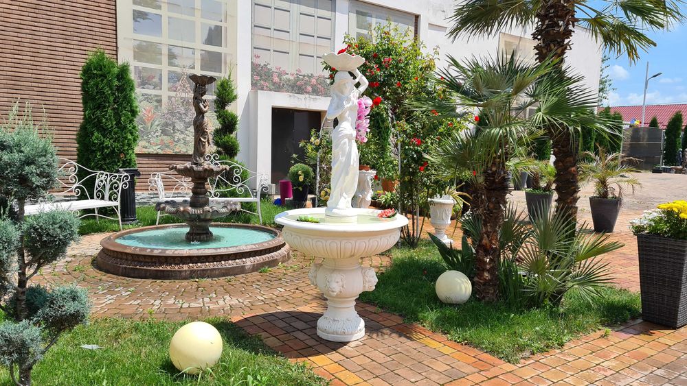 Fantana arteziana.F38.fantani artrziene,ornamente gradina,statuete